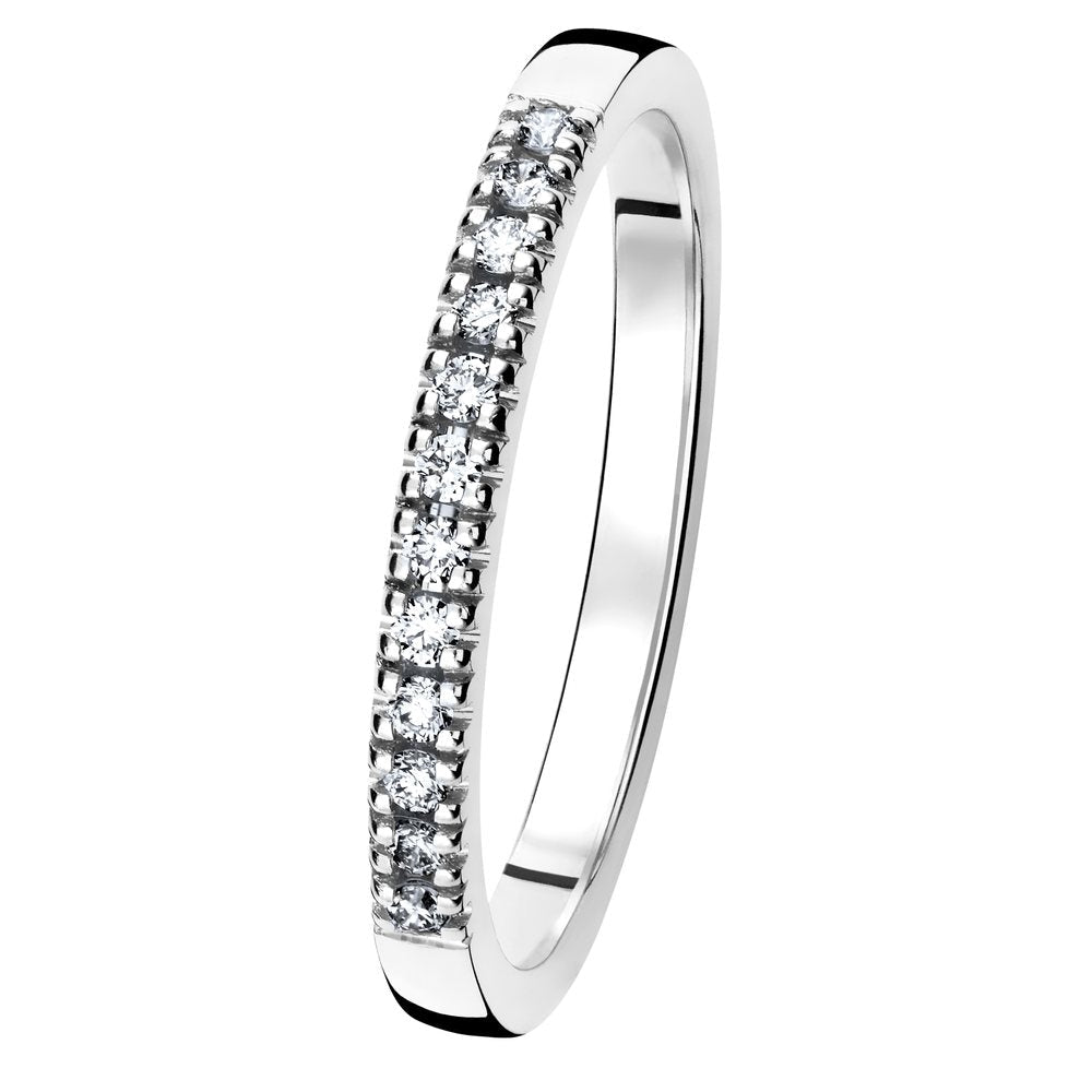 Kohinoor Valerie 0,12 ct timanttisormus valkokulta 14K 033-266V-12 – tuotekuva
