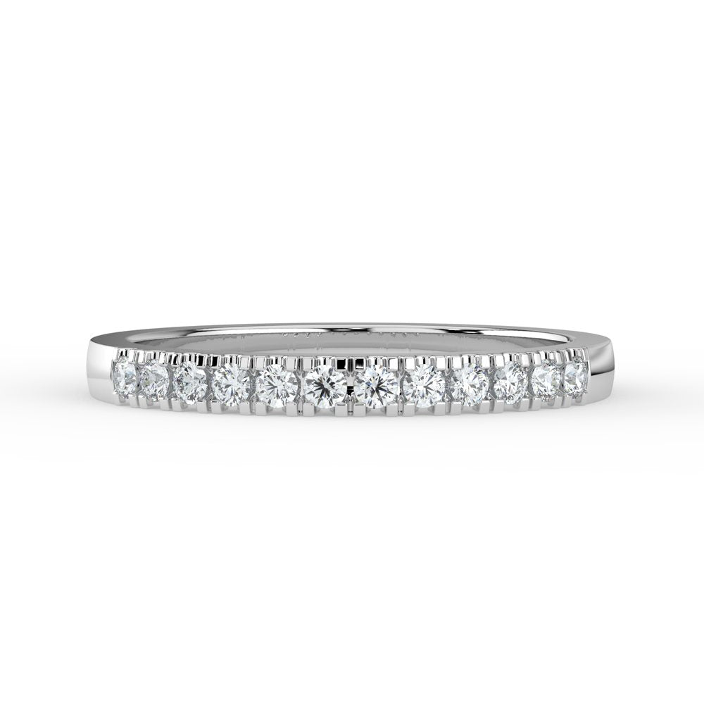 Kohinoor Valerie 0,12 ct timanttisormus valkokulta 14K 033-266V-12 – tuotekuva 3