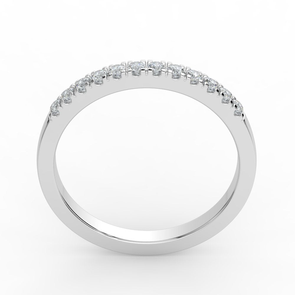 Kohinoor Valerie 0,12 ct timanttisormus valkokulta 14K 033-266V-12 – tuotekuva 5