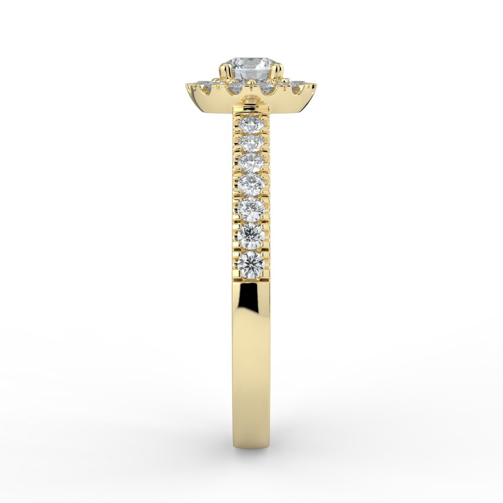 Kohinoor Valerie 0,44 ct timanttisormus keltakulta 14K 033-264-44 – tuotekuva 6