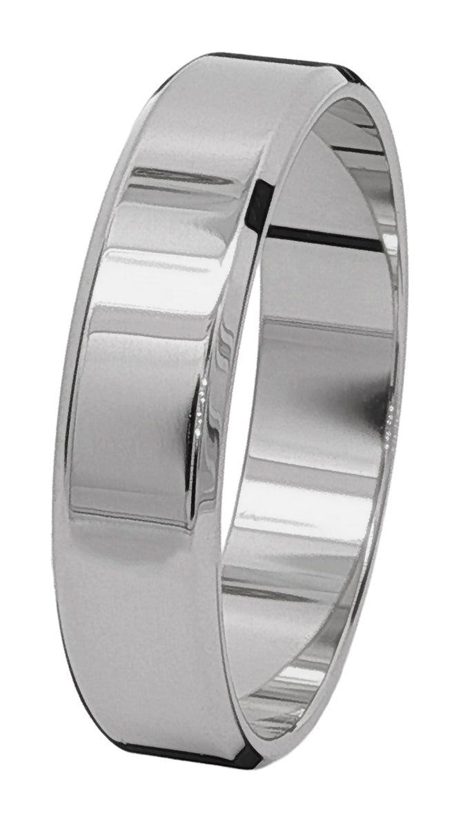 Kohinoor valkokultainen kihlasormus 5 mm 003-615V