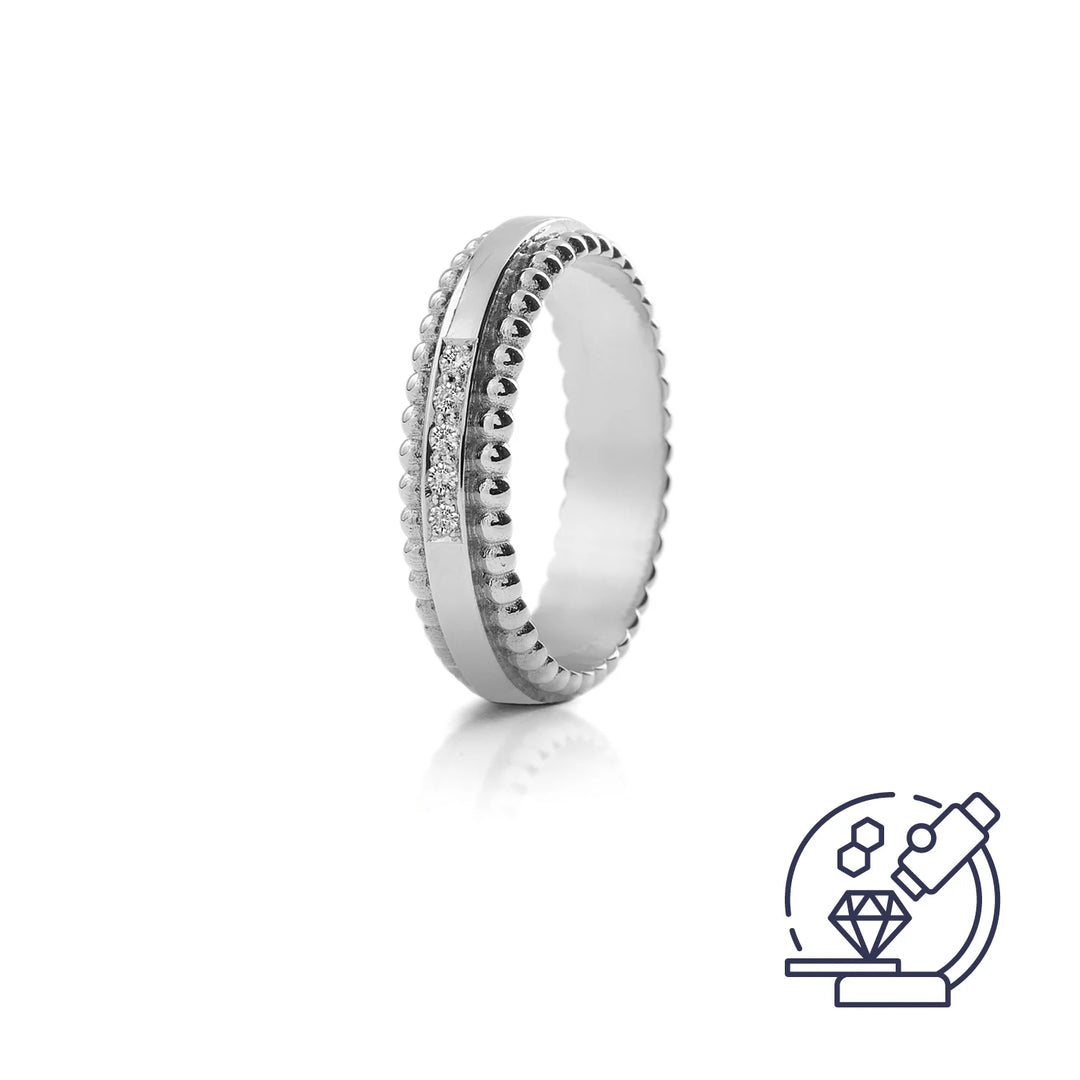 Lumoava Hertta laboratoriotimanttisormus 0,05 ct 14k valkokulta – L82213990000