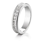 Lumoava Kätkö timanttisormus 0,11 ct 14K valkokulta