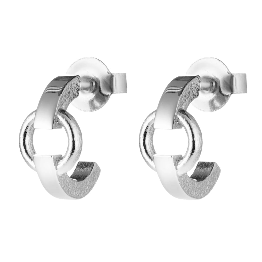 Lumoava neo korvarengas, hopea, 2x11mm, Ø6mm – L54263400000