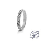 Lumoava Polku laboratoriotimanttisormus 0,05 ct 14k valkokulta
