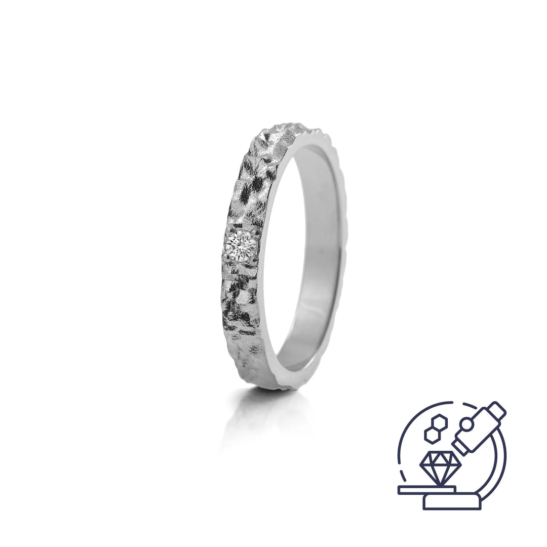 Lumoava Polku laboratoriotimanttisormus 0,05 ct 14k valkokulta – L82211090000