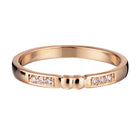 Lumoava Sinä & minä timanttisormus 0,06 ct 14K keltakulta