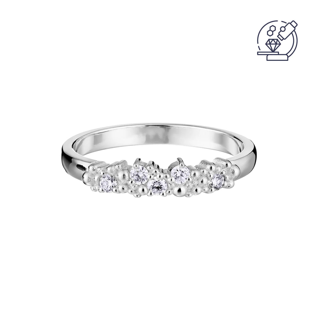 Lumoava Tiara laboratoriotimanttisormus 0,15 ct 14k valkokulta – L82261490000