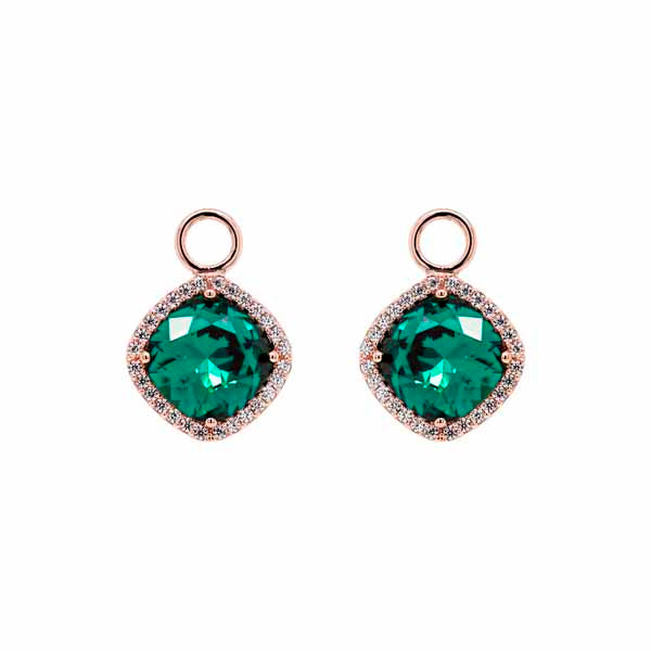 Marmara Sterling ruusukullatut korvakoruhelat KR711EMG