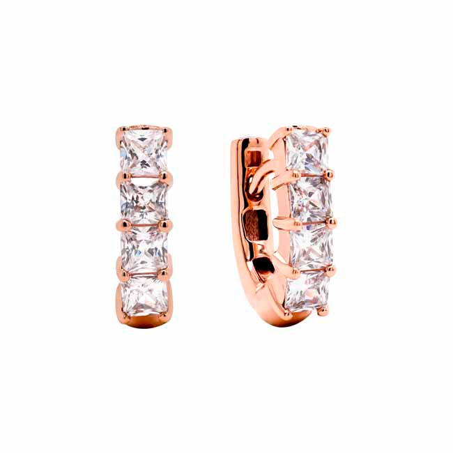 Marmara Sterling ruusukullatut hopeakorvakorut