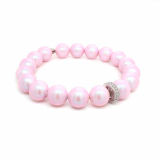 Marmara Sterling helmirannekoru hopeisella helalla