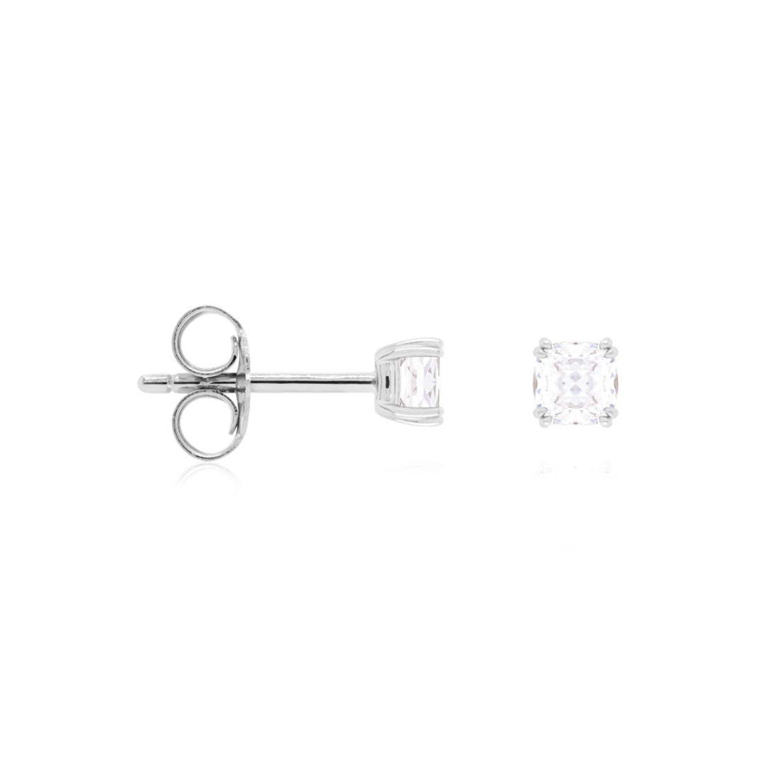 Marmara Sterling hopeakorvakorut zirkonialla KR812