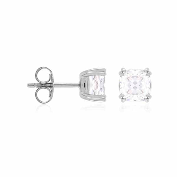 Marmara Sterling hopeakorvakorut zirkonialla KR813