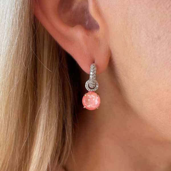 Marmara Sterling hopeiset korvakoruhelat KR876FLIG