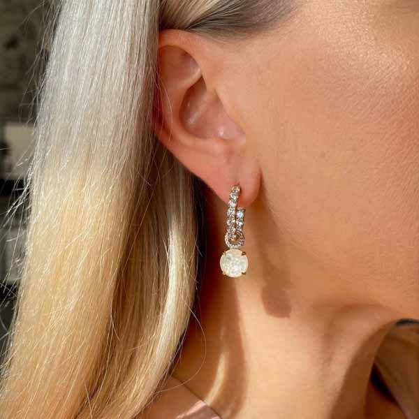 Marmara Sterling hopeiset korvakoruhelat KR876LNIG