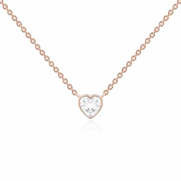 Marmara Sterling ruusukullattu hopeakaulakoru KE929WHG