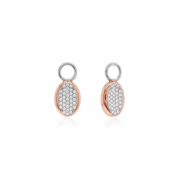 Marmara Sterling ruusukullatut korvakoruhelat KR799RG