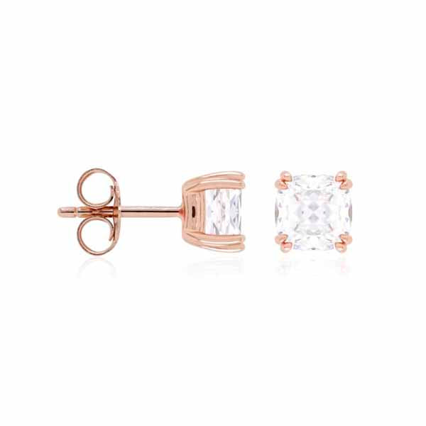 Marmara Sterling ruusukullatut korvakorut zirkonialla KR813G