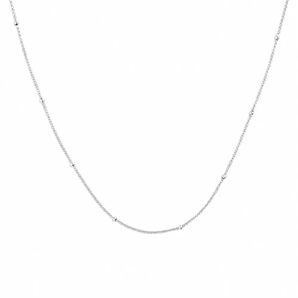 Mockberg Beaded Chain -kaulakoru, teräs