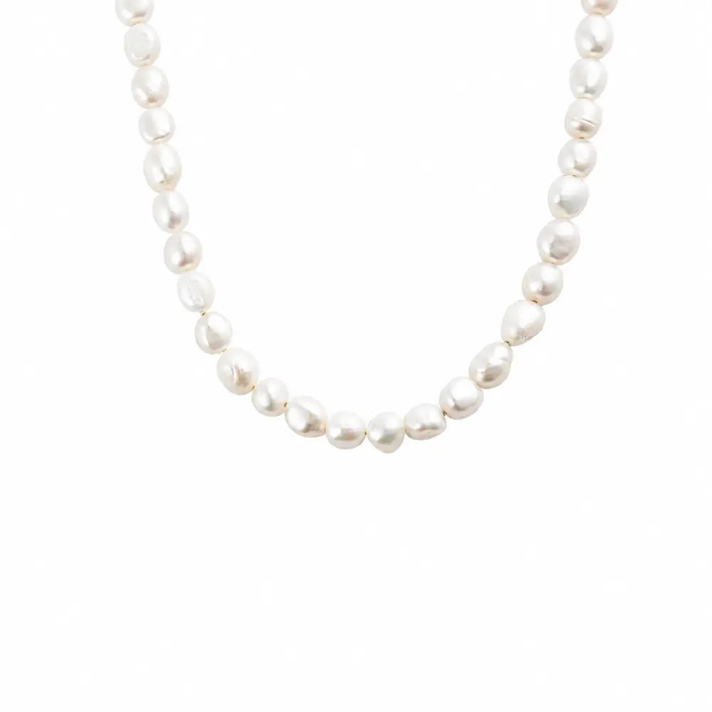 Mockberg Aura Pearl -kaulakoru, teräs MB2051