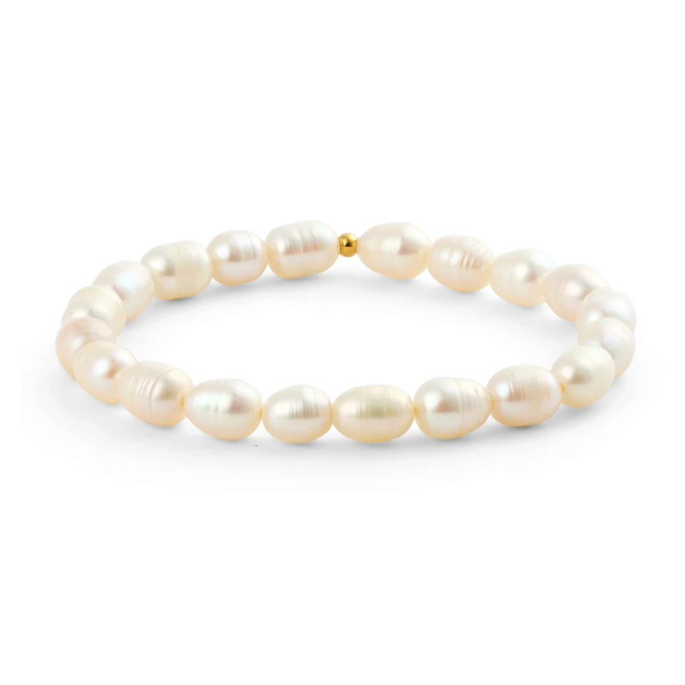 Mockberg Aura Pearl kullattu rannekoru – tuotekuva 1