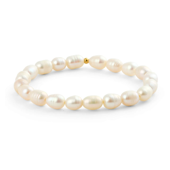 Mockberg Aura Pearl kullattu rannekoru – tuotekuva 1