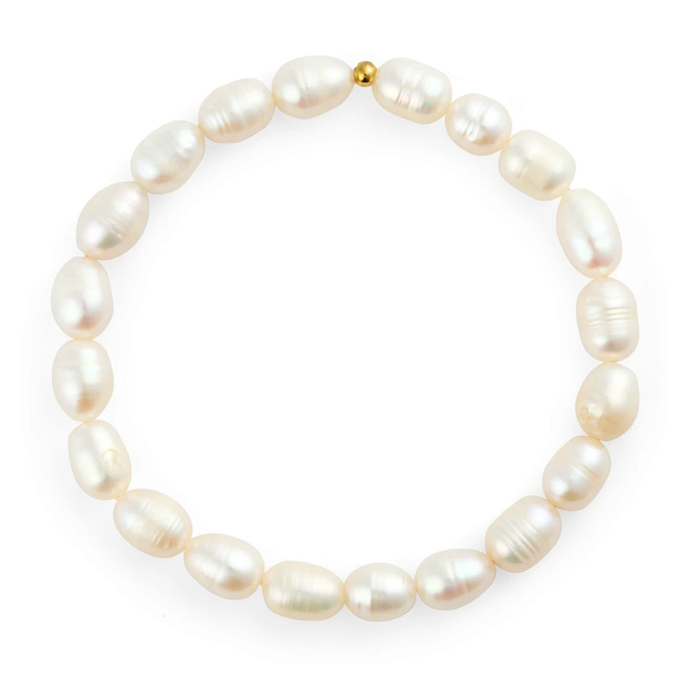 Mockberg Aura Pearl kullattu rannekoru – tuotekuva 2