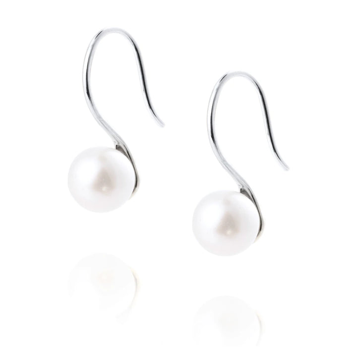 Mockberg Dream Pearl hopeanväriset korvakorut MB2073 – tuotekuva 2