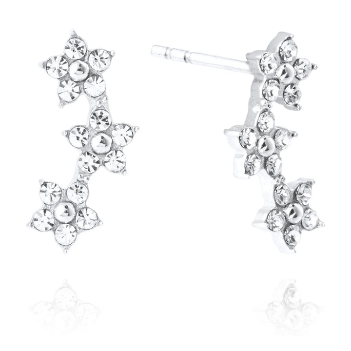 Mockberg Ellie (Spring) Studs hopeanväriset nappikorvakorut MB2077 – tuotekuva 1