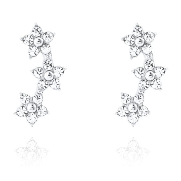 Mockberg Ellie (Spring) Studs hopeanväriset nappikorvakorut MB2077 – tuotekuva 2