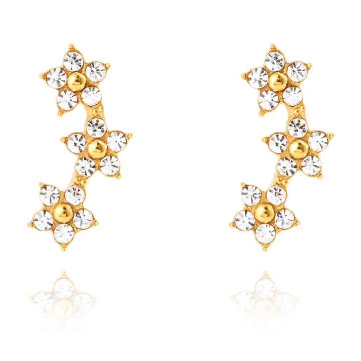 Mockberg Ellie (Spring) Studs kullatut nappikorvakorut MB2078 – tuotekuva 3