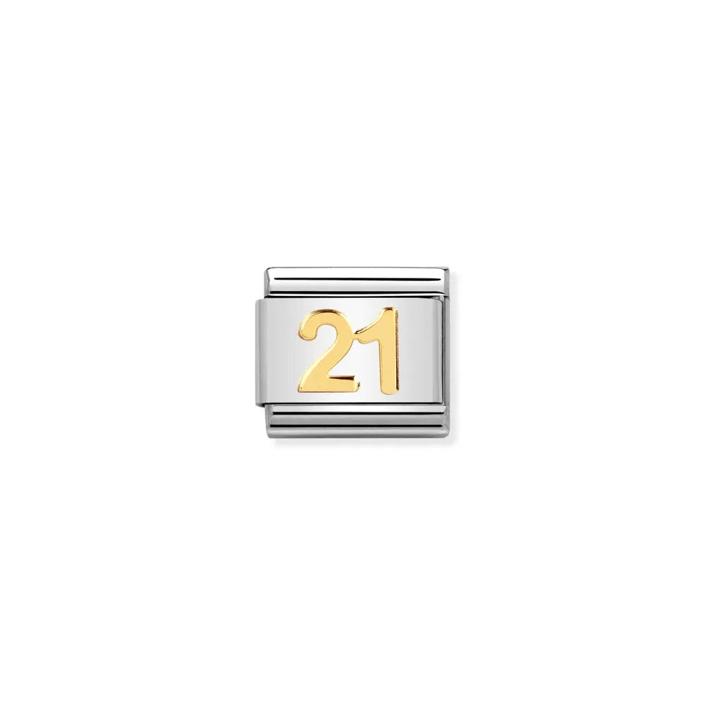 Nomination-pala Classic Gold Numero 21 030109/36