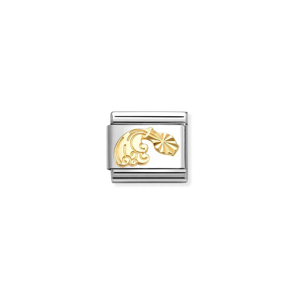 Nomination-pala Classic Gold Vesimies, Kaiverrettu kuvio 030167/11