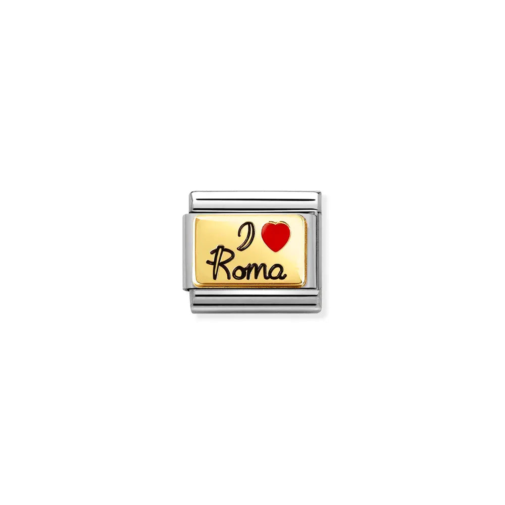 Nomination-pala Classic Gold I LOVE ROMA 030231/55
