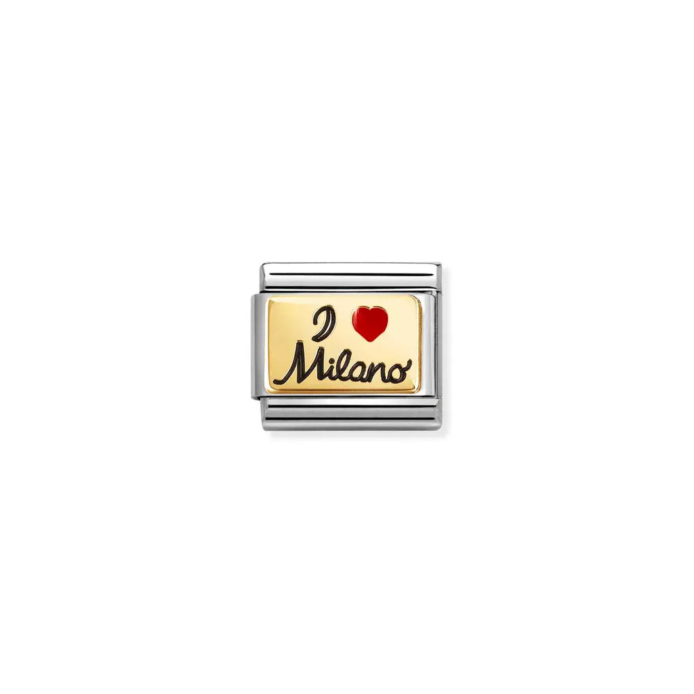 Nomination-pala Classic Gold I LOVE MILANO 030231/59
