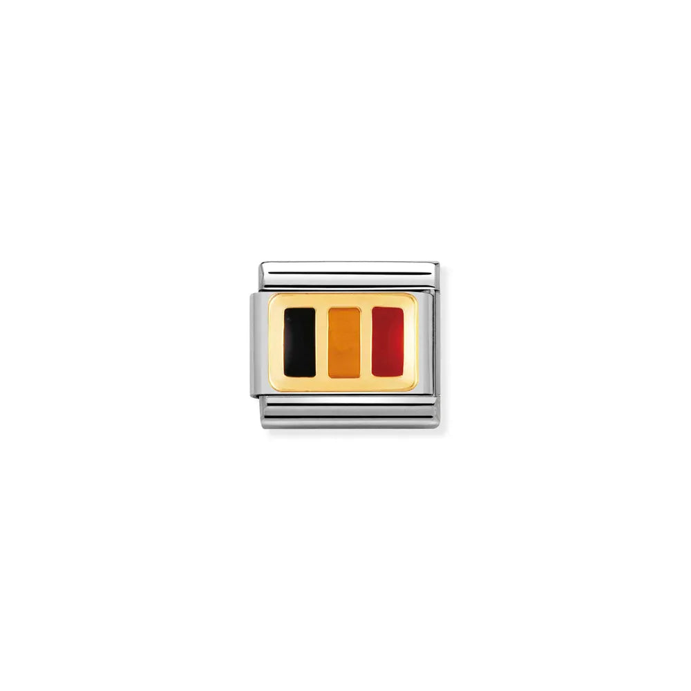 Nomination-pala Classic Gold Belgia Lippu 030234/11