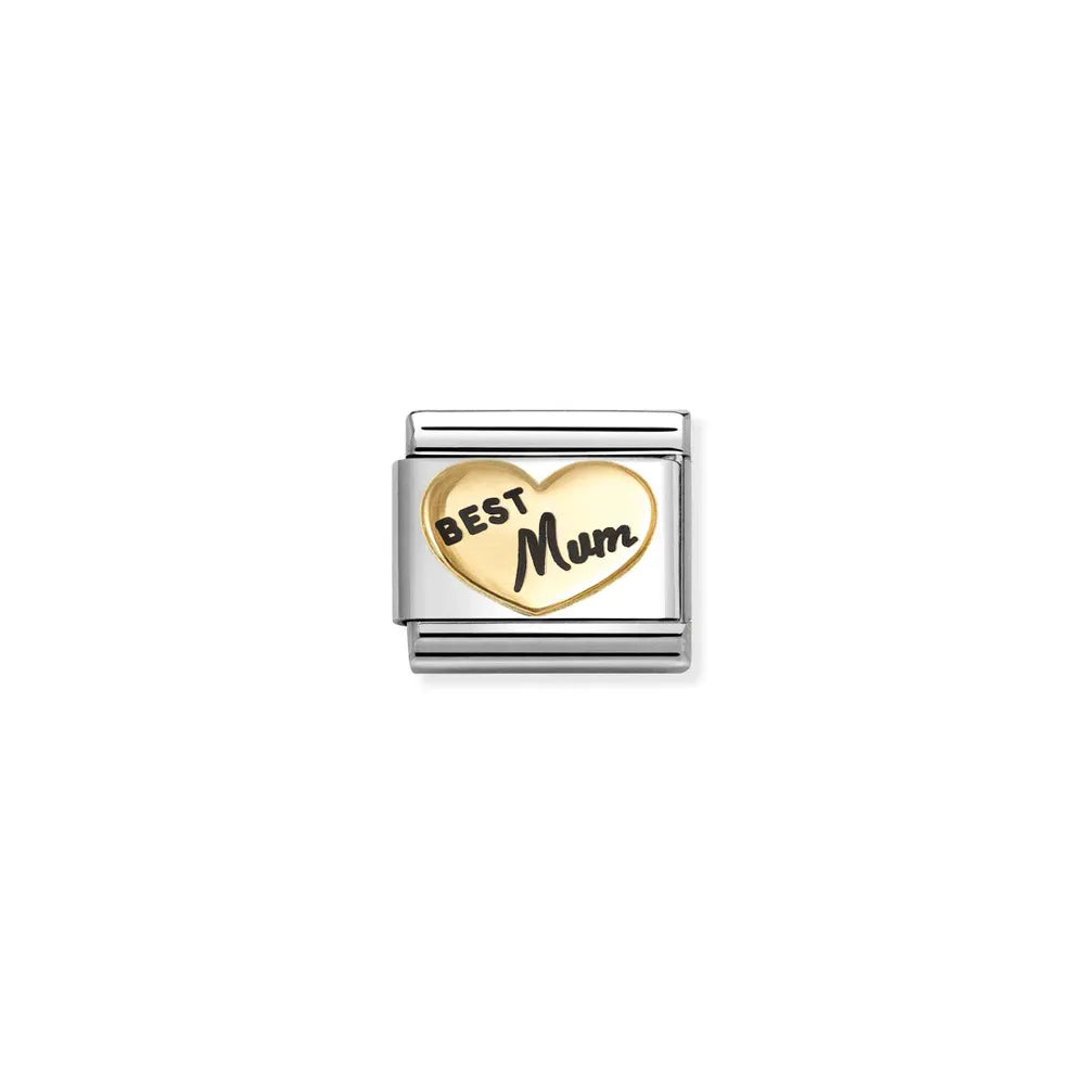Nomination-pala Classic Gold BEST MUM 030285/93