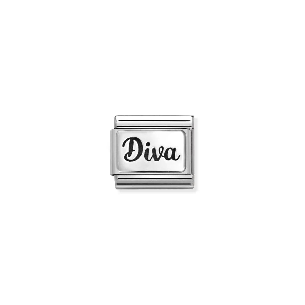 Nomination-pala Classic Silvershine DIVA 330111/42