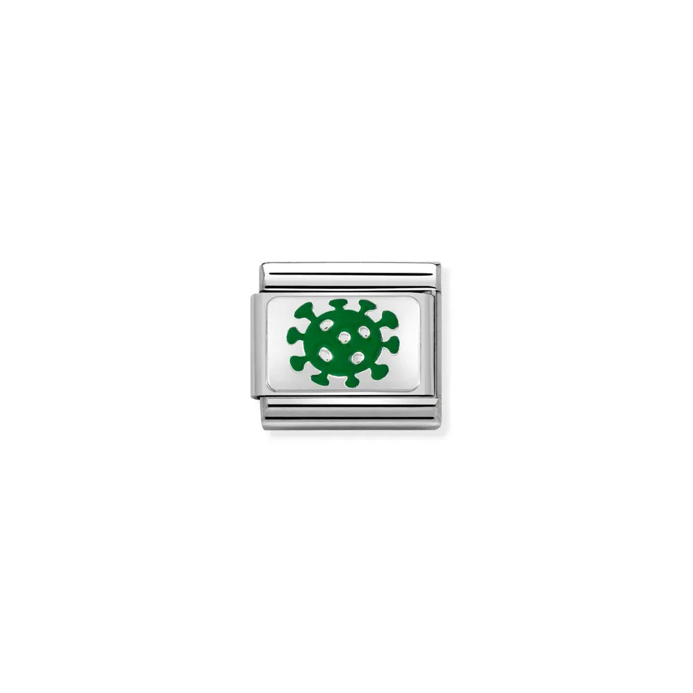 Nomination-pala Classic Silvershine Koronavirus 330206/30