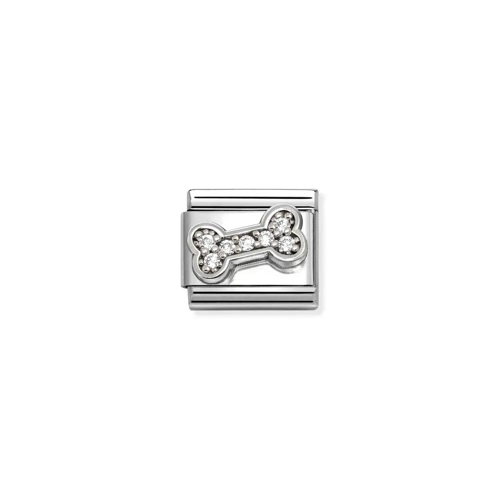 Nomination-pala Classic Silvershine Luu Zirkonia 330304/52