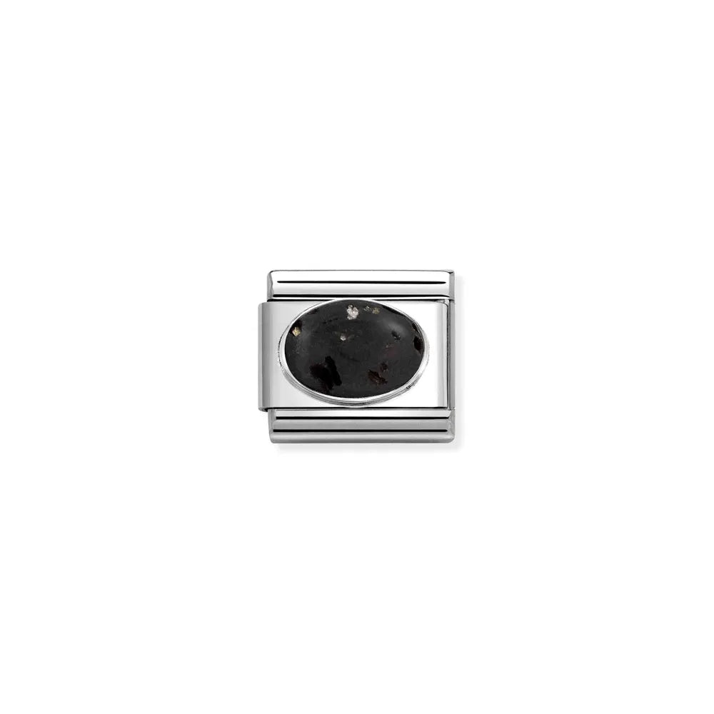 Nomination-pala Classic Silvershine Laavakivi 330510/43