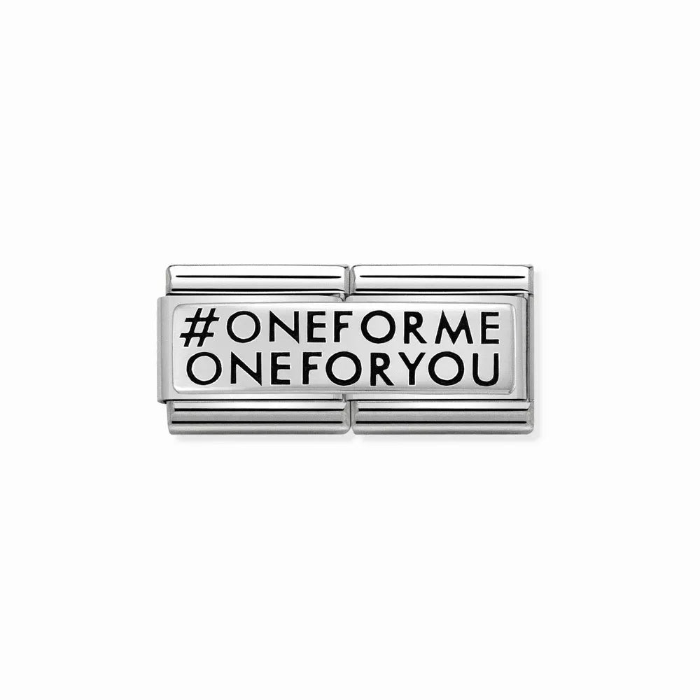 Nomination-pala Classic Silvershine Tupla , ONEFORME ONE FORYOU 330710/25