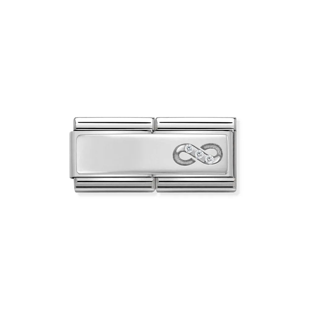 Nomination-pala Classic Silvershine Tupla ja Äärettömyys 330731/14