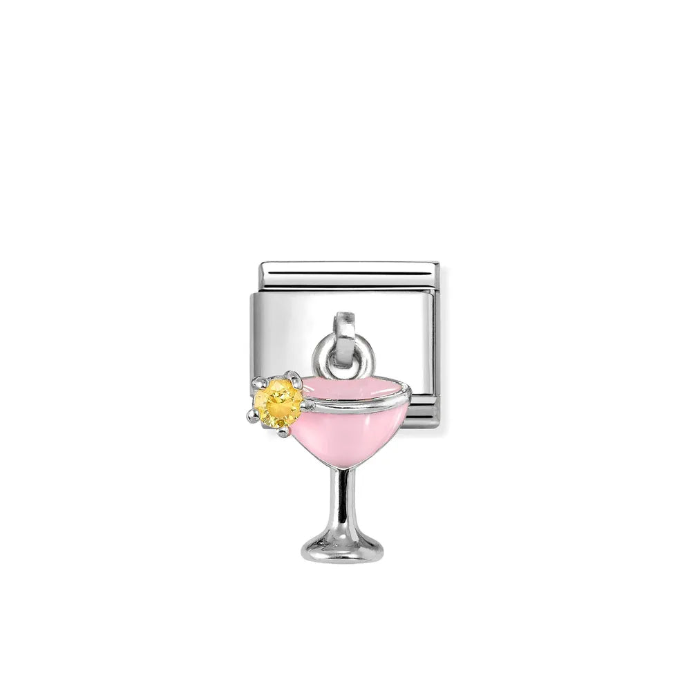 Nomination-pala Classic Silvershine Zirkonia Cocktail Riipus 331815/18