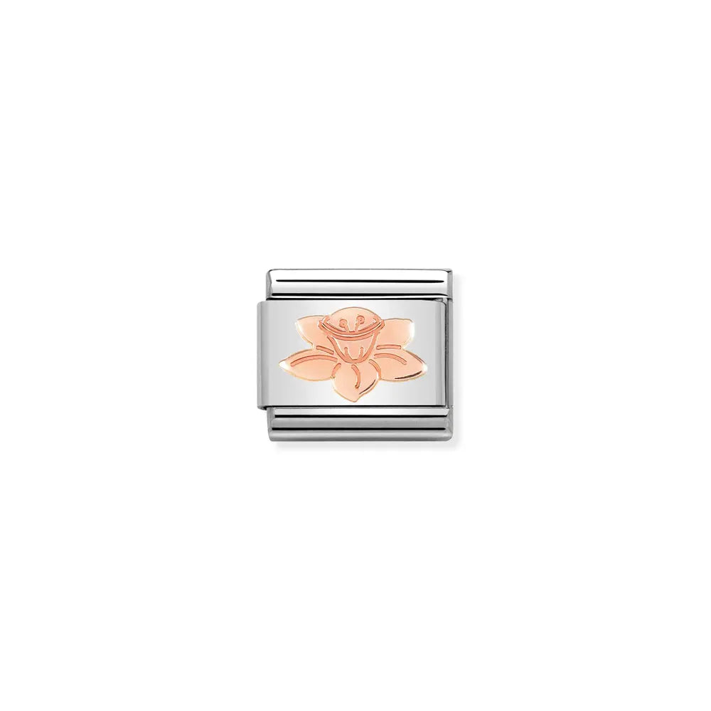 Nomination-pala Classic Rose Gold Narsissi 430104/23