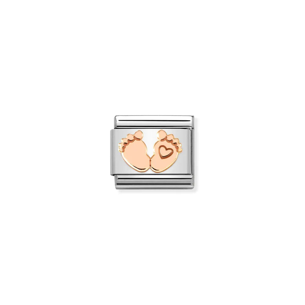 Nomination-pala Classic Rose Gold Vauvan jalat 430104/32
