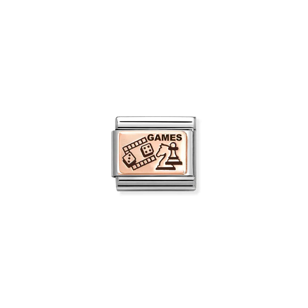 Nomination-pala Classic Rose Gold GAMES 430111/22