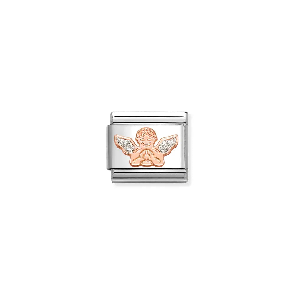Nomination-pala Classic Rose Gold Enkeli Glitter 430205/30