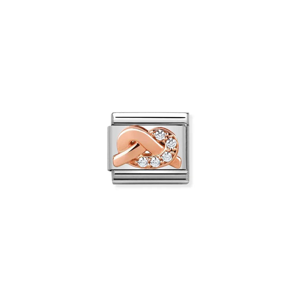 Nomination-pala Classic Rose Gold Henkinen solmu 430302/06