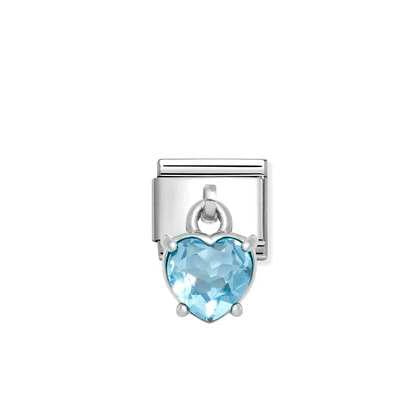 Nomination Classic Charm Sininen Sydän